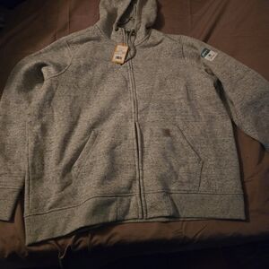 Carhartt Gray Full-Zip Hoodie Women's XXL